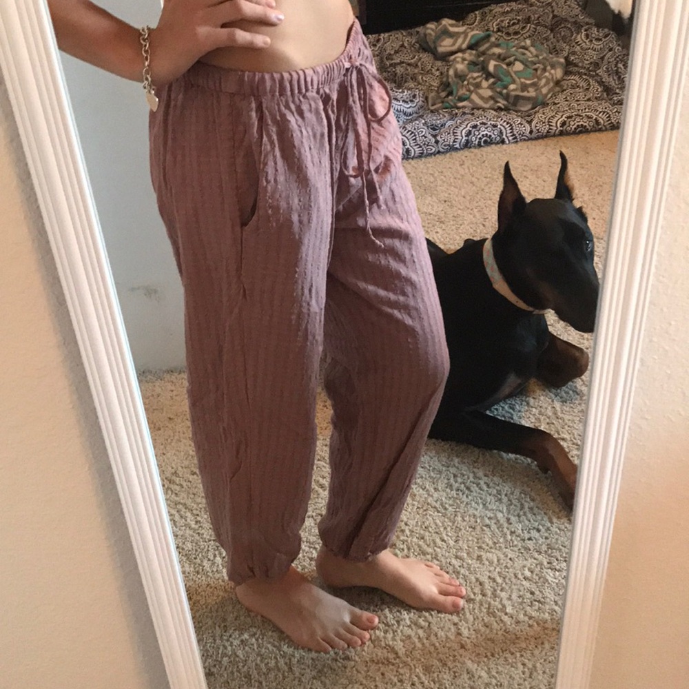 COPY - Blush pink joggers!!